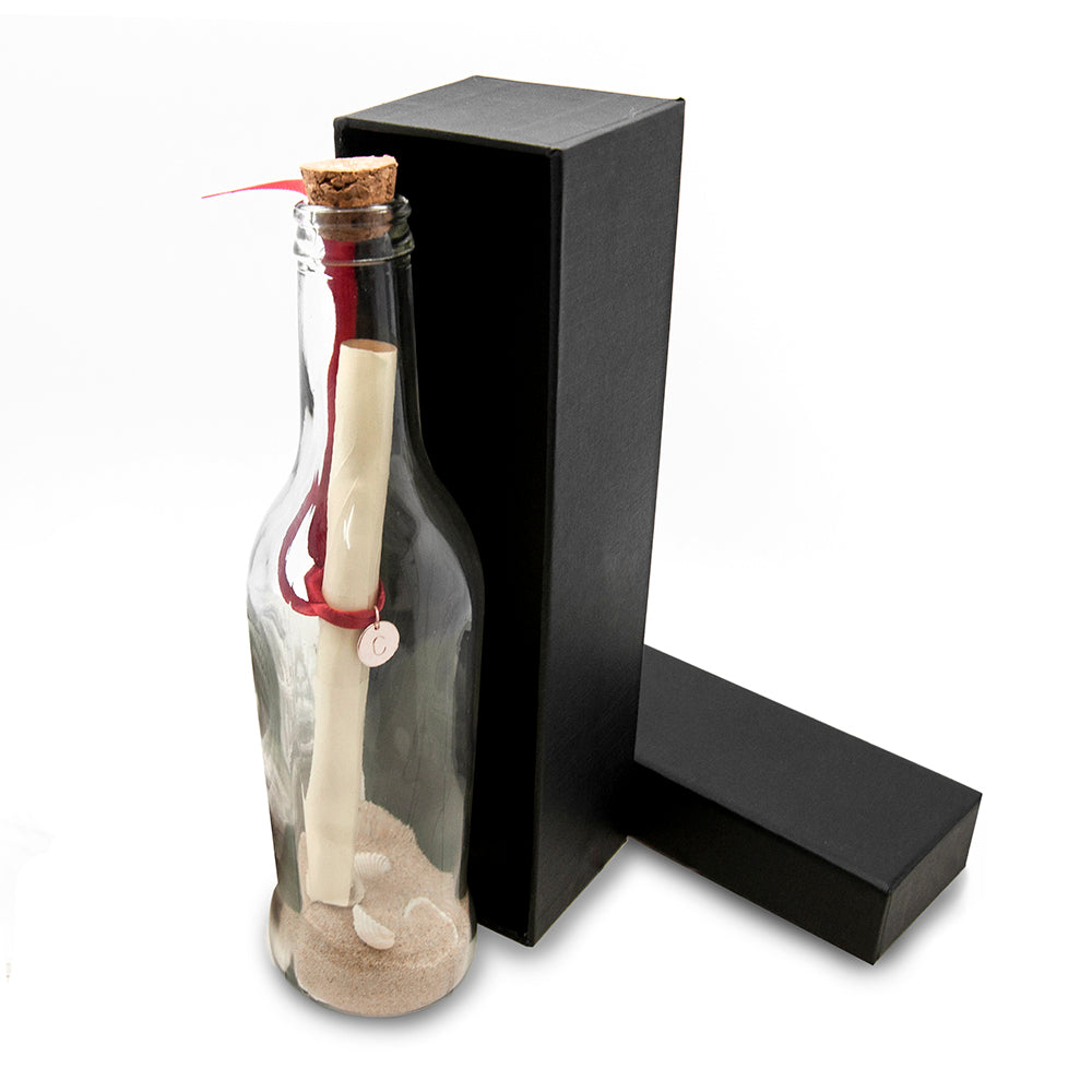 Create Your Own Message in a Bottle: 4 - Glass Novelty By Gift Moments