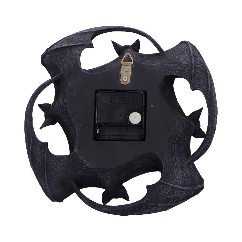 Creatures of the Night Bat Wall Clock: 4 - Clocks By Gift Moments