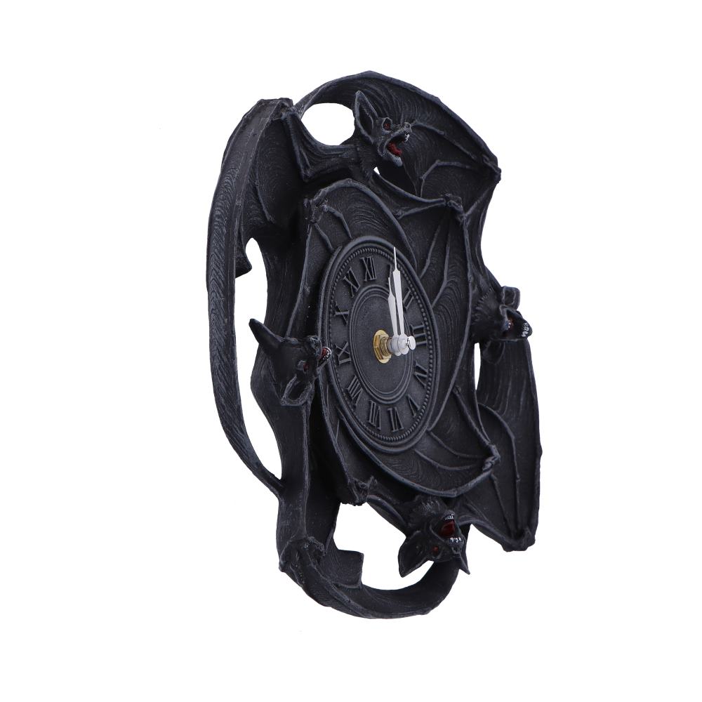 Creatures of the Night Bat Wall Clock: 5 - Clocks By Gift Moments