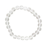 Crown Chakra Clear Quartz Gemstone Bracelet: 4 - Bracelets By Gift Moments