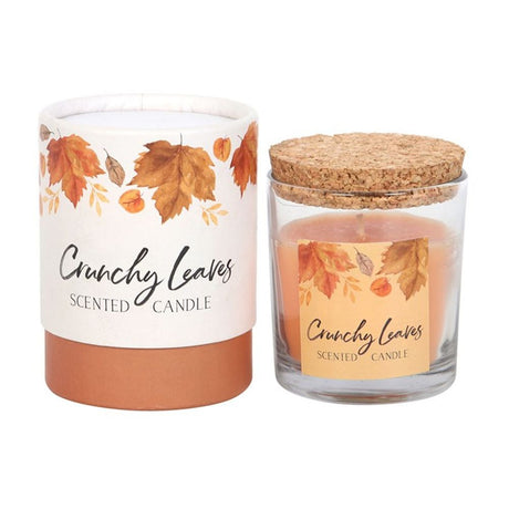 Crunchy Leaves Autumn Candle: 1 - Candles By Gift Moments