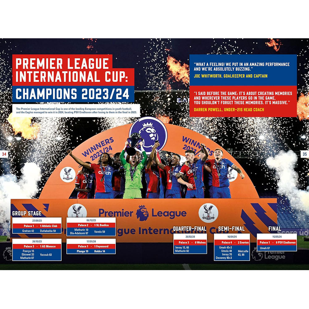 Crystal Palace FC Official Annual 2025: 3 - Books By Crystal Palace