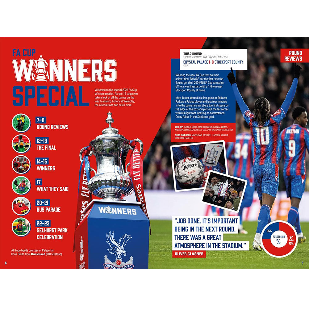 Crystal Palace FC Annual 2026: 2 - Books By Crystal Palace