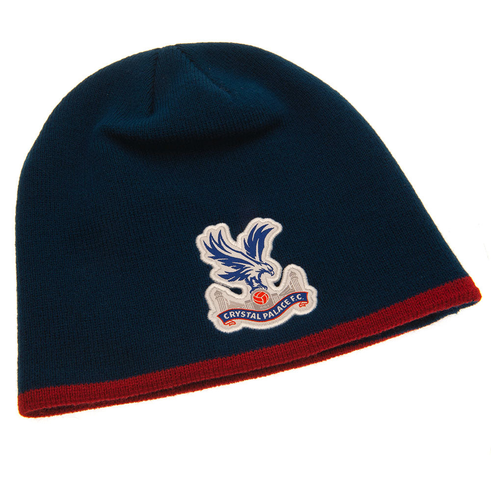 Crystal Palace FC Navy Beanie: 2 - Caps & Hats By Crystal Palace