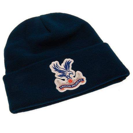 Crystal Palace FC Navy Cuff Beanie: 2 - Caps & Hats By Crystal Palace