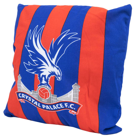 Crystal Palace FC Stripe Cushion 40cm: 1 - Cushions By Crystal Palace