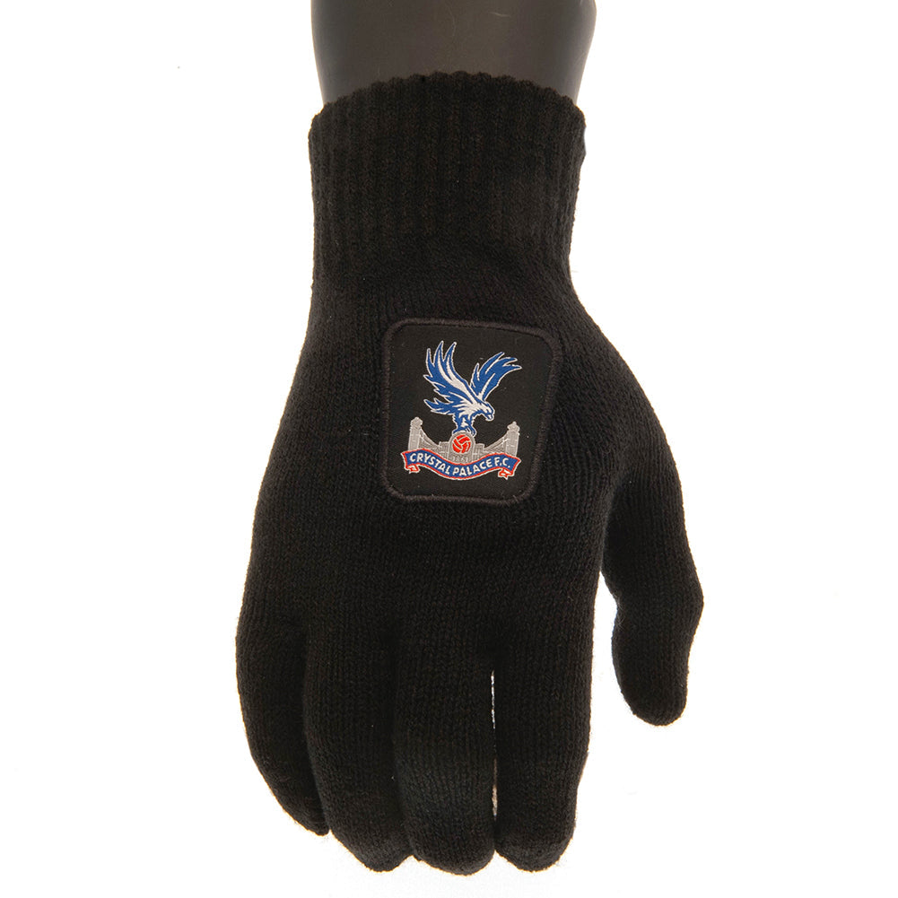 Crystal Palace FC Knitted Gloves Junior: 2 - Gloves By Crystal Palace
