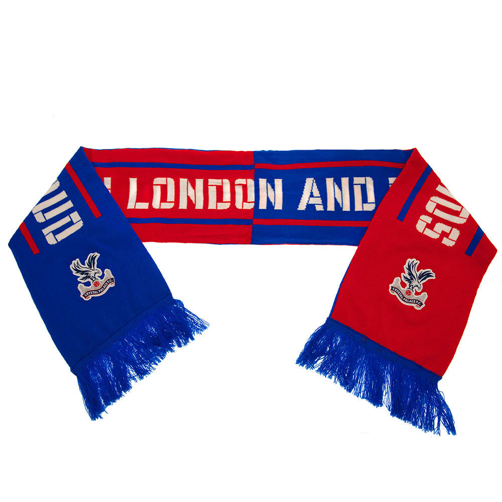 Crystal Palace FC South London Scarf: 3 - Scarves By Crystal Palace