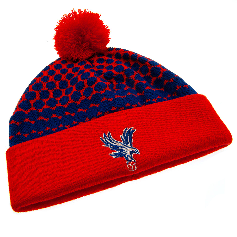 Crystal Palace FC Fade Ski Hat: 2 - Caps & Hats By Crystal Palace