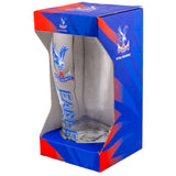 Crystal Palace FC Tulip Pint Glass: 3 Glassware By Crystal Palace