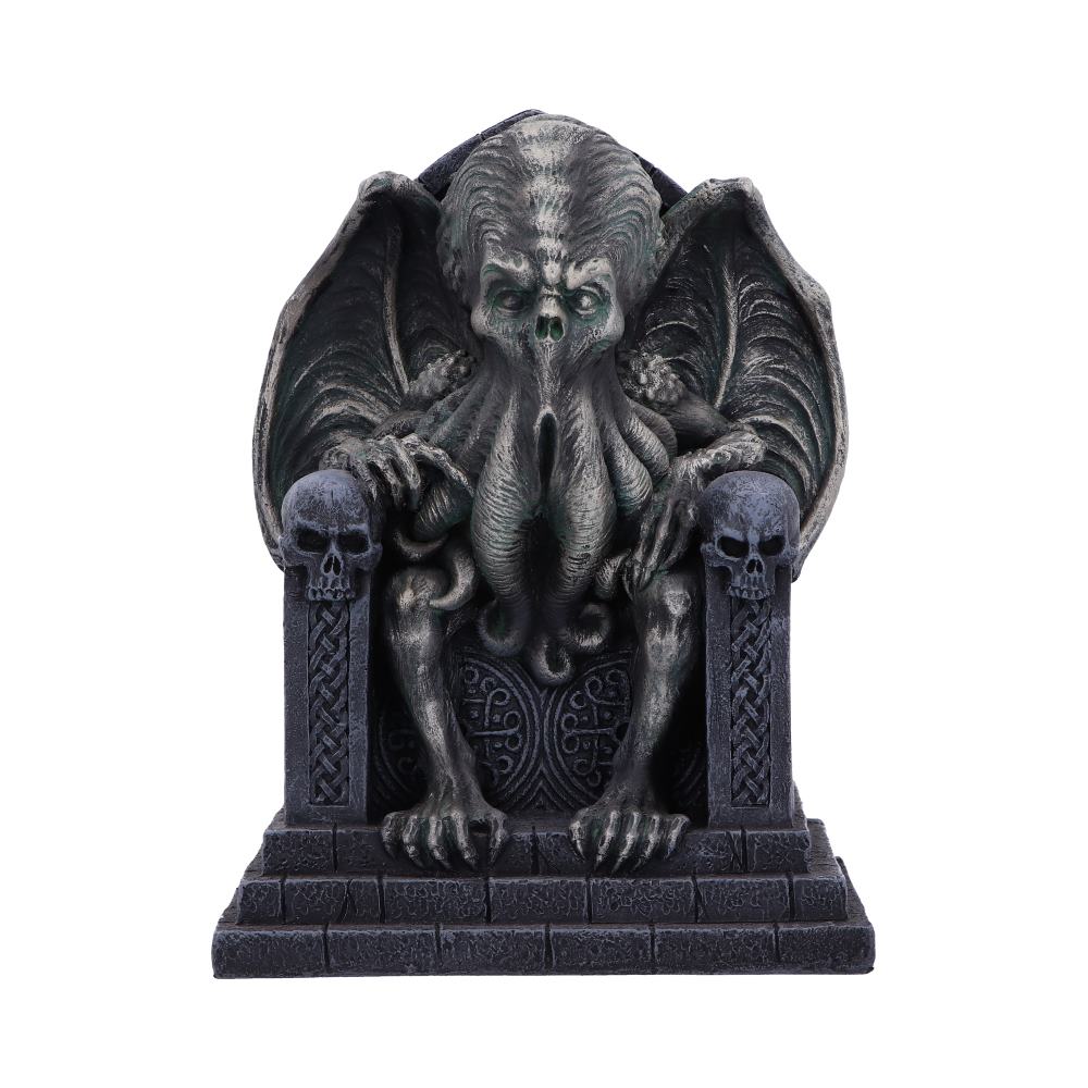 Cthulhu’s Throne Figurine 18.3cm: 2 Figures & Collectables By Gift Moments