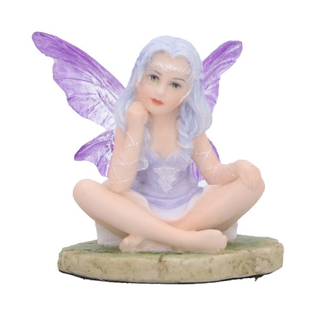Lila - Serene lavender fairy with ethereal wings - Shop Figurines Small (Under 15cm) At Gift Moments - 2