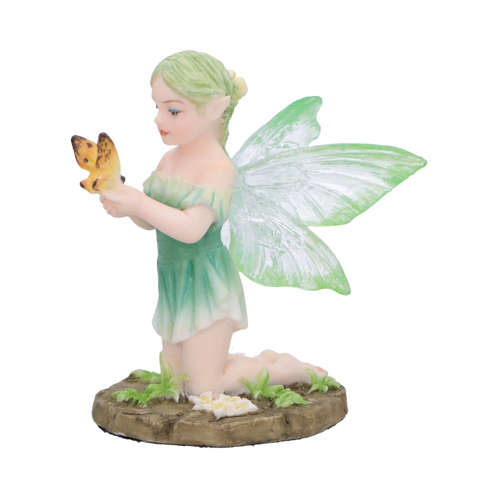 Esme - Forest fairy with butterfly and flowers - Shop Figurines Small (Under 15cm) At Gift Moments - 3