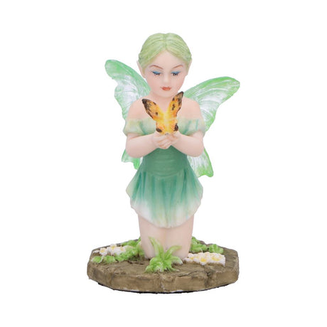 Esme - Forest fairy with butterfly and flowers - Shop Figurines Small (Under 15cm) At Gift Moments - 2