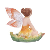 Olivia - Enchanted on Lily Pad Small Fairy Figurine