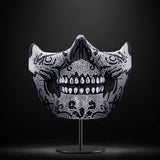 Fancy Dress Jewelled Masquerade Mask Cosplay (Silver)