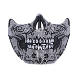 Fancy Dress Jewelled Masquerade Mask Cosplay (Silver)