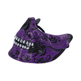 Fancy Dress Jewelled Masquerade Mask Cosplay (Purple)