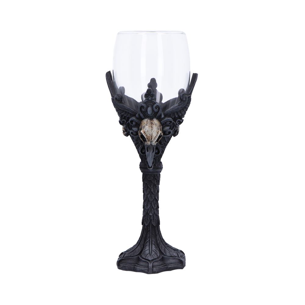 Gothic Raven Nevermore Goblet - Shop Goblets & Chalices At Gift Moments - 2