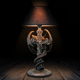 Dragons Crucis Gothic Plug In Lamp