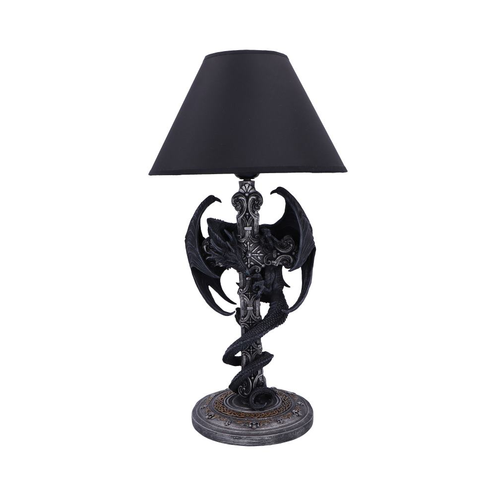Dragons Crucis Gothic Plug In Lamp