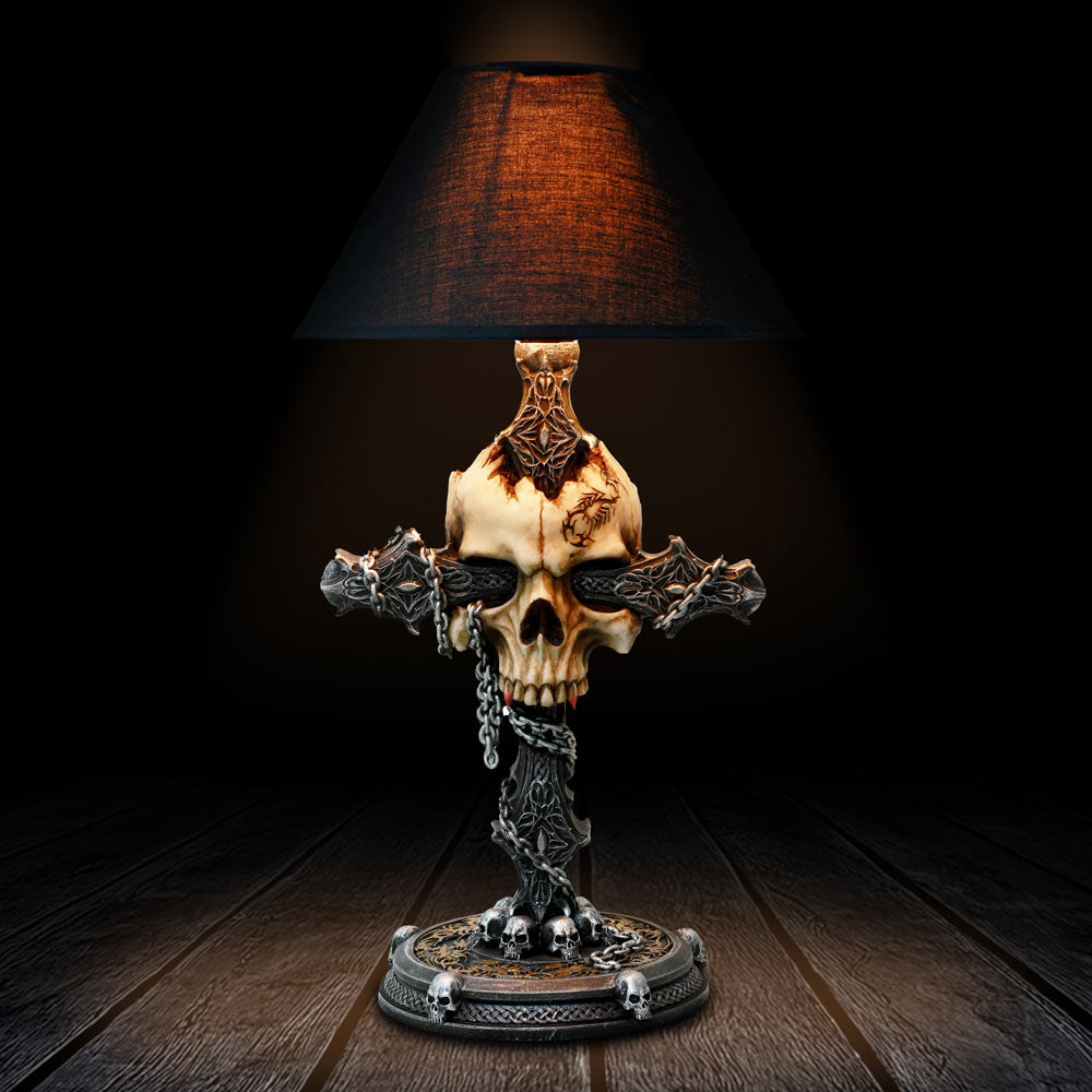Cranium Crucis Table Lamp