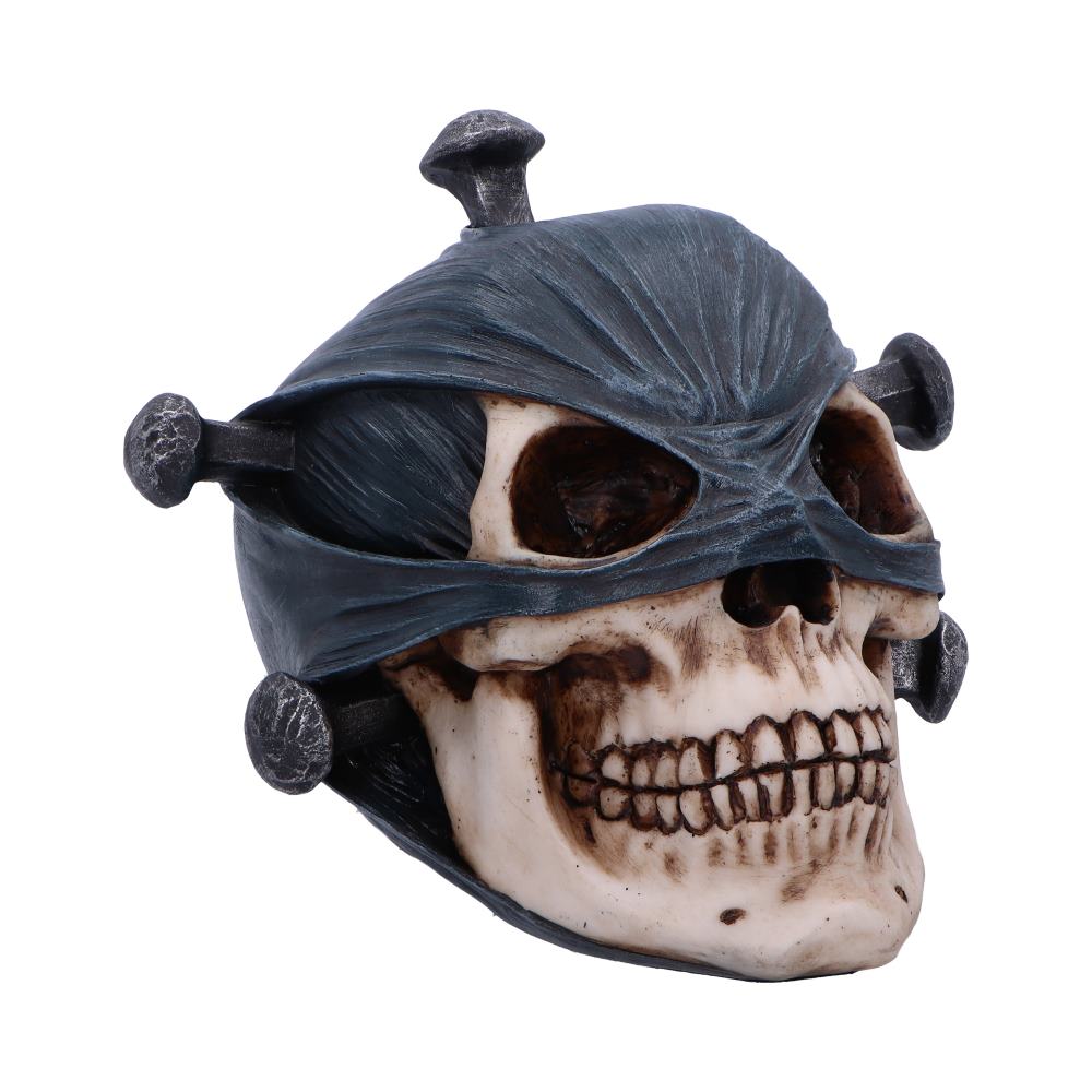 Penance of Iron Gothic Skull Figurine