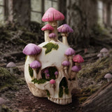 Sporebound Skull Figurine 29.5cm - Shop Figurines Medium (15-29cm) At Gift Moments - 1