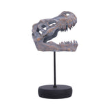 Tyrannosaurus Rex Skull on Plinth 24.2cm
