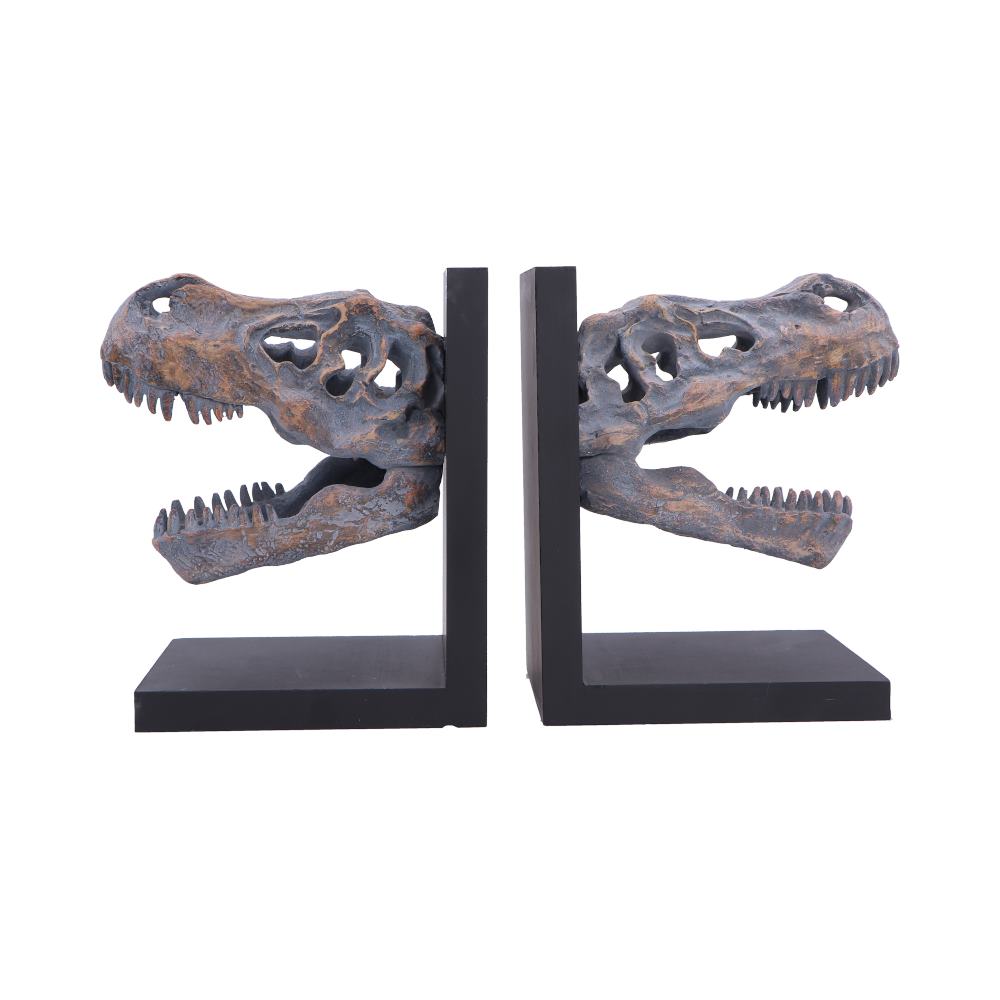 Tyrannossaurus Rex Skull Bookends 17.1cm - Shop Bookends At Gift Moments - 5