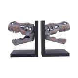 Tyrannossaurus Rex Skull Bookends 17.1cm - Shop Bookends At Gift Moments - 5