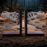 Tyrannossaurus Rex Skull Bookends 17.1cm - Shop Bookends At Gift Moments - 1