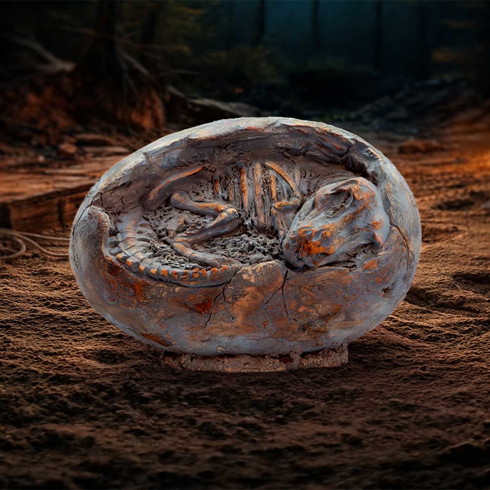 Tyrannosaurus Rex Egg Figurine 13.3cm - Shop Figurines Medium (15-29cm) At Gift Moments - 1