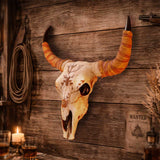 Spirit of the South Crown Skull Ornament 42.5cm - Shop Wall Hanging Sculptures At Gift Moments - 1