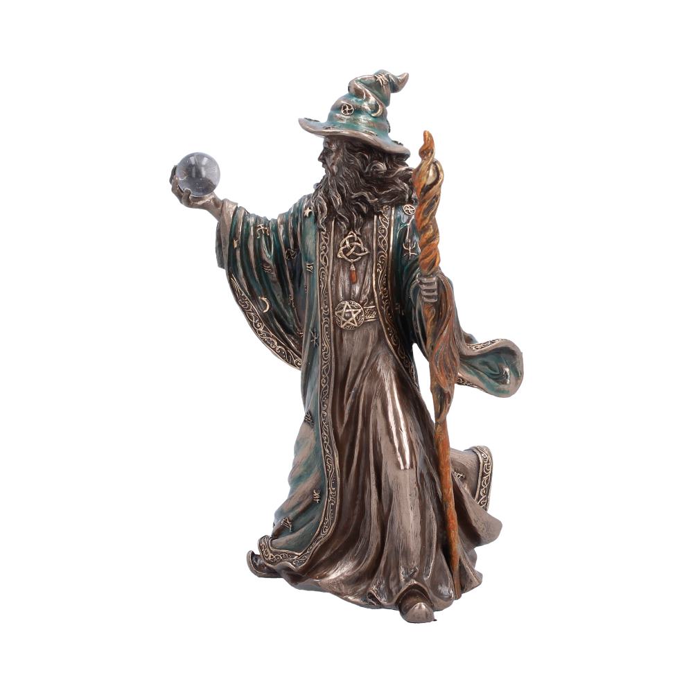 The Sorcerer Bronze Figurine 20cm - Shop Figurines Medium (15-29cm) At Gift Moments - 3