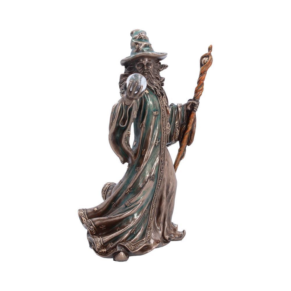 The Sorcerer Bronze Figurine 20cm - Shop Figurines Medium (15-29cm) At Gift Moments - 5