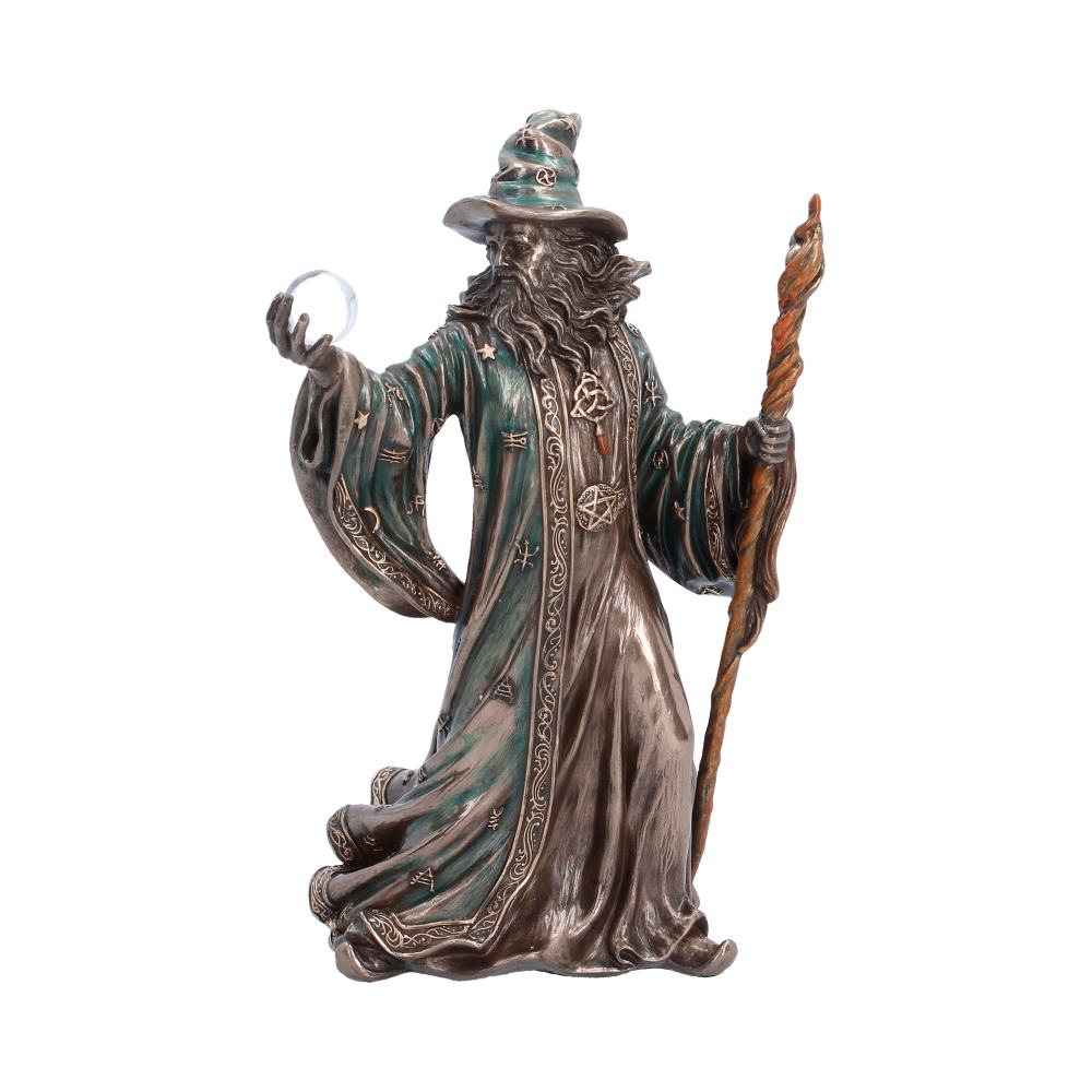 The Sorcerer Bronze Figurine 20cm - Shop Figurines Medium (15-29cm) At Gift Moments - 2