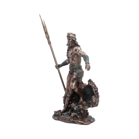 Poseidon Greek God of the Sea Figurine 25.2cm - Shop Figurines Medium (15-29cm) At Gift Moments - 3