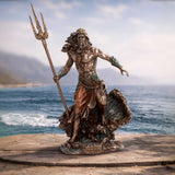 Poseidon Greek God of the Sea Figurine 25.2cm - Shop Figurines Medium (15-29cm) At Gift Moments - 1