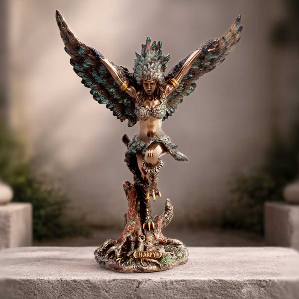 Harpy the Creature of Storm and Tempest figurine 24.6cm - Shop Figurines Medium (15-29cm) At Gift Moments - 1