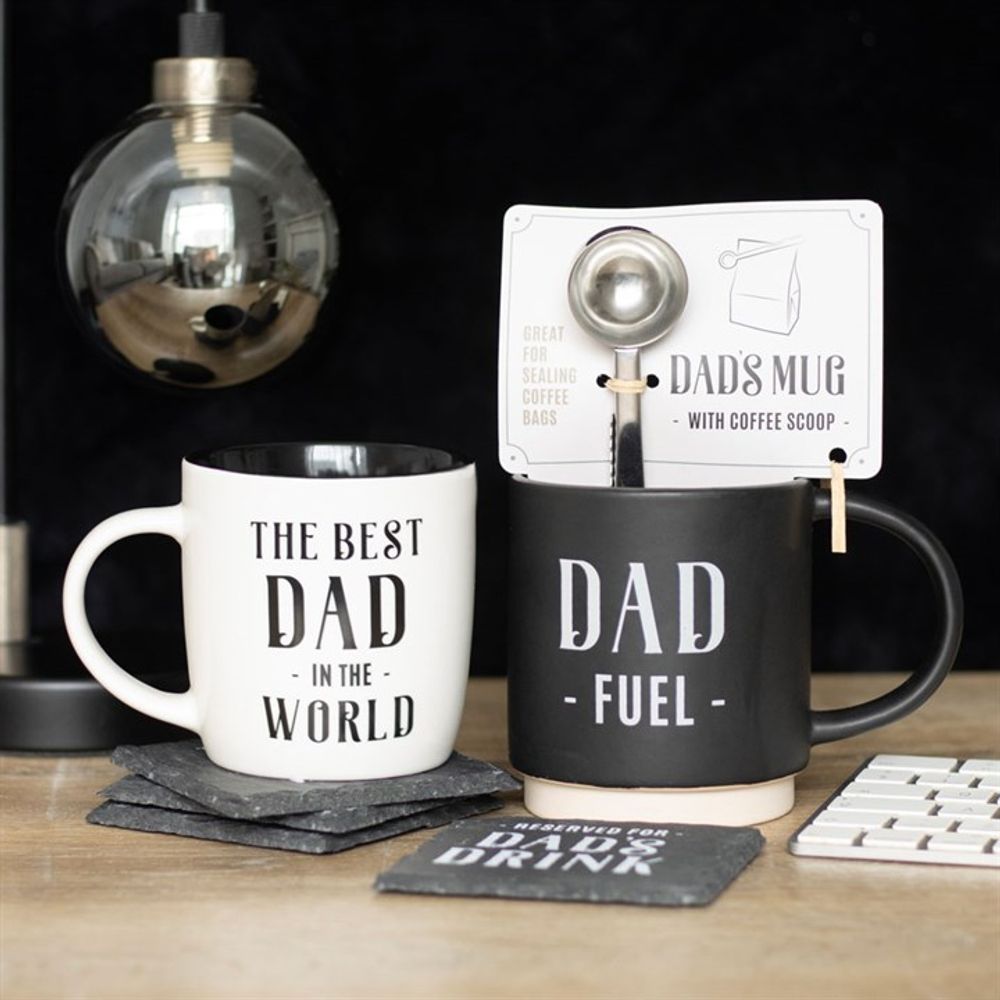 Dad Fuel Mug and Coffee Scoop Clip: 6 - Mugs By Gift Moments