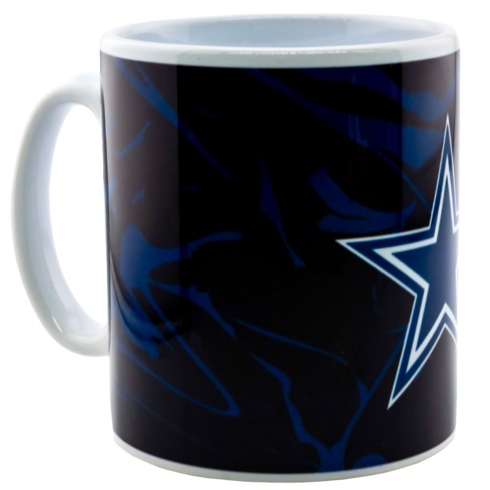 Dallas Cowboys Camo Ceramic Mug: 3 - Mugs By American Sports