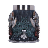Danegeld Viking Tankard with removable stainless steel insert: 5 - Tankards By NN Designs