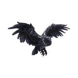 Dark Feather Owl Wall Plaque 55cm: 5 - Wall Hanging Sculptures By Gift Moments