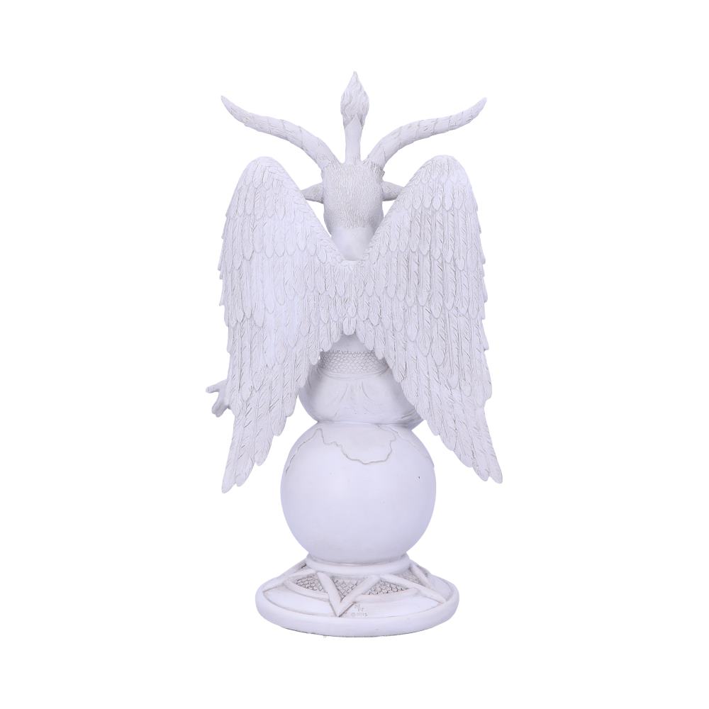 Dark Lord 26cm White Baphomet Figurine - Shop Figures & Collectables At Gift Moments - 4