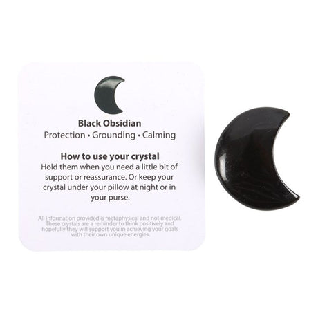 The Darkest Nights Black Obisidian Moon in a Bag: 2 - By Gift Moments