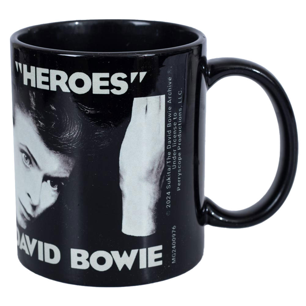 David Bowie Heroes Mug: 4 Mugs By David Bowie