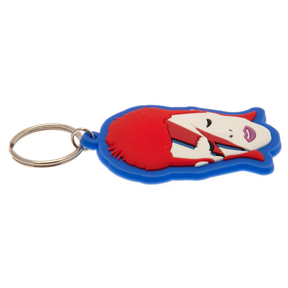 David Bowie PVC Keyring: 2 Keyrings By David Bowie