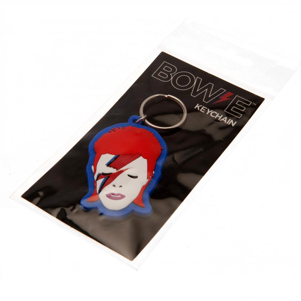 David Bowie PVC Keyring: 3 Keyrings By David Bowie
