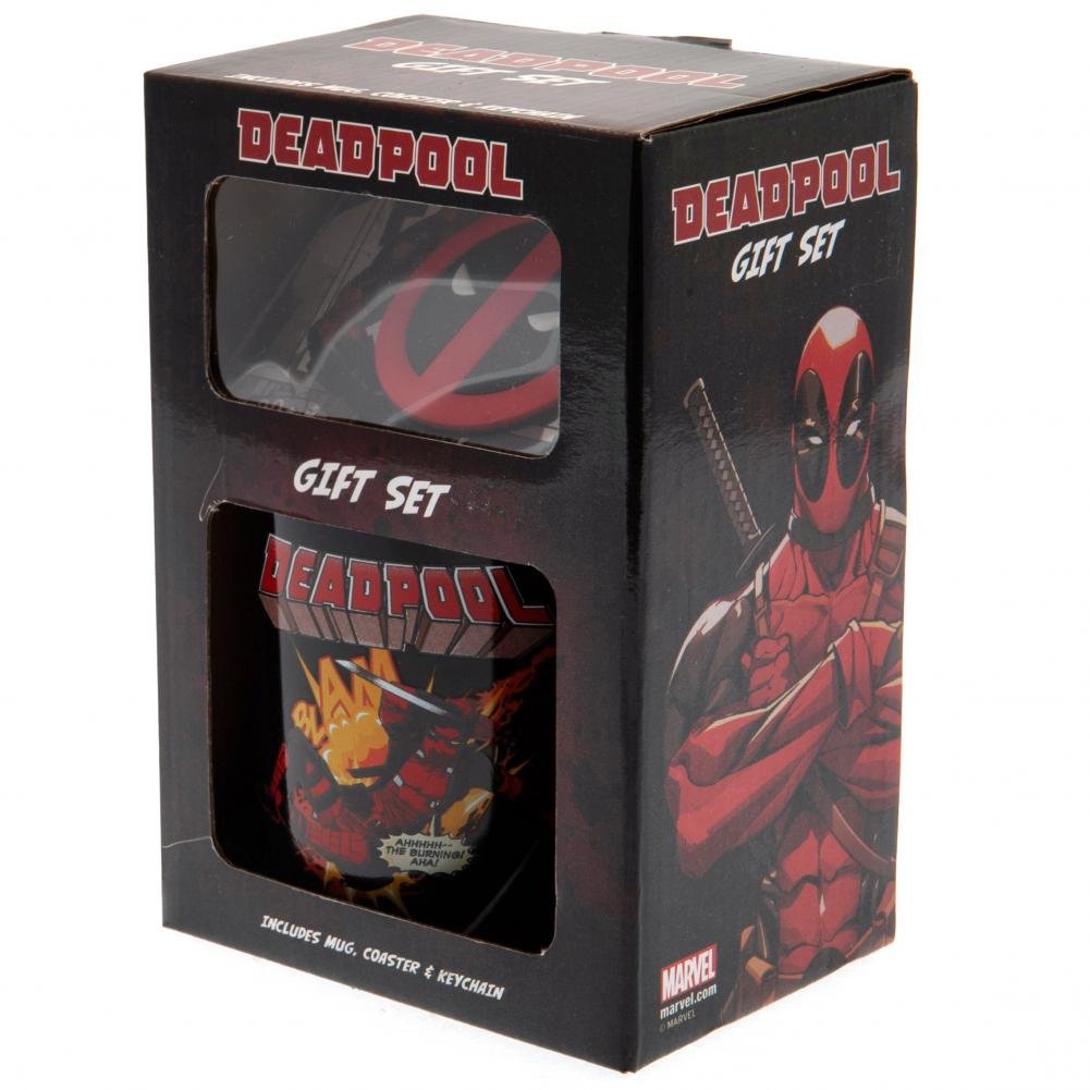 Deadpool Mug & Coaster Set: 5 Gift Sets By Deadpool